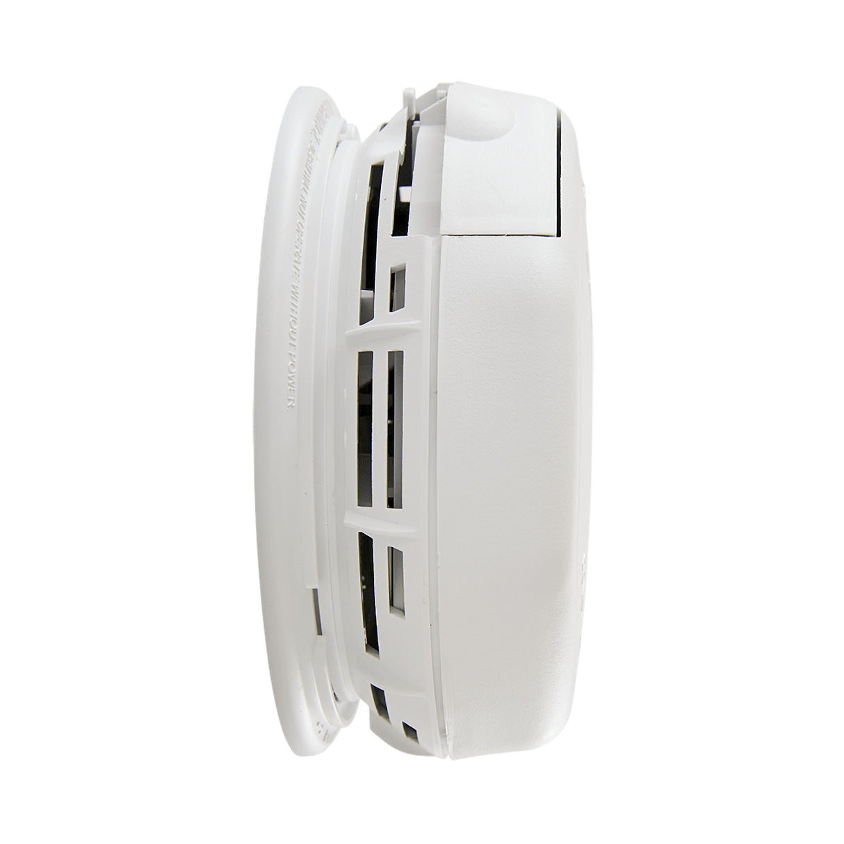 3120B Hardwire Dual Sensor Smoke Alarm with Battery Backup - Side