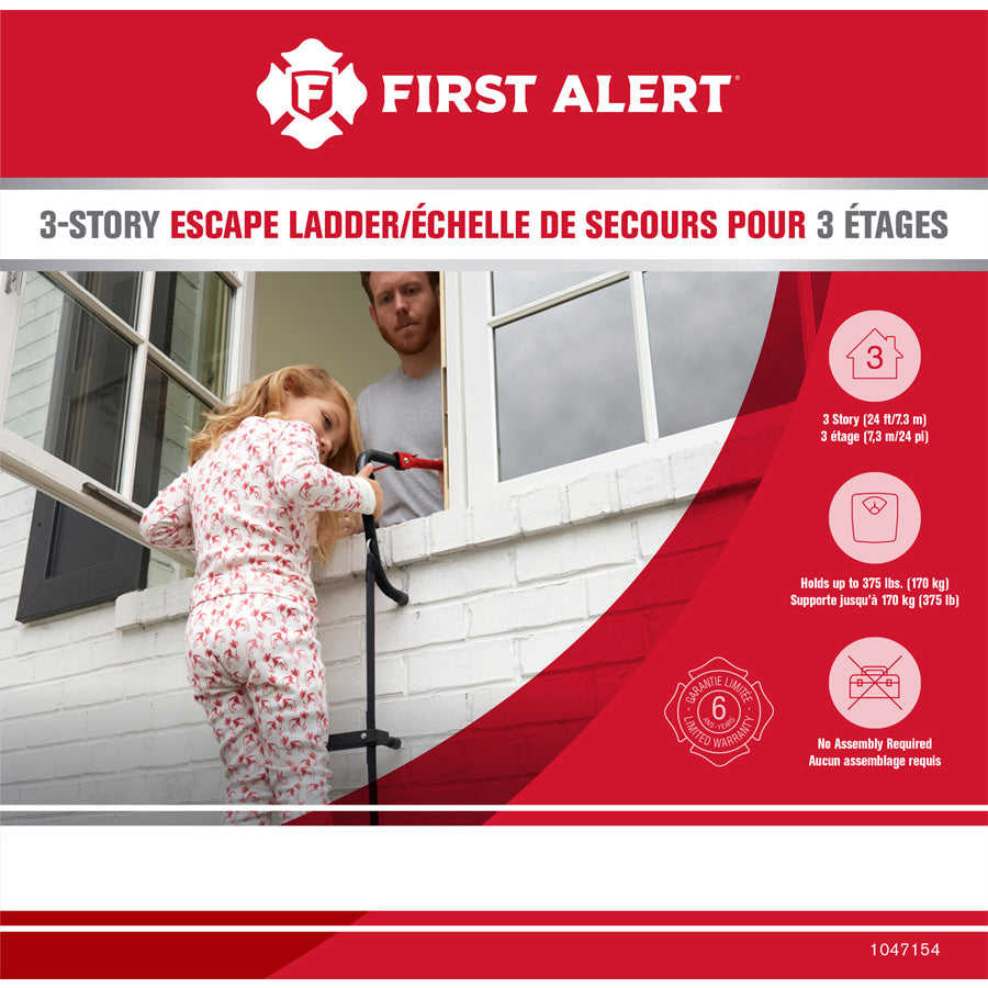 3Story EscapeLadder 1047154 EL53W-2 - Lifestyle