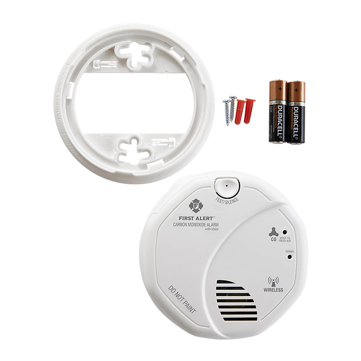CO511B Wireless Interconnected Carbon Monoxide Alarm - Complete pack