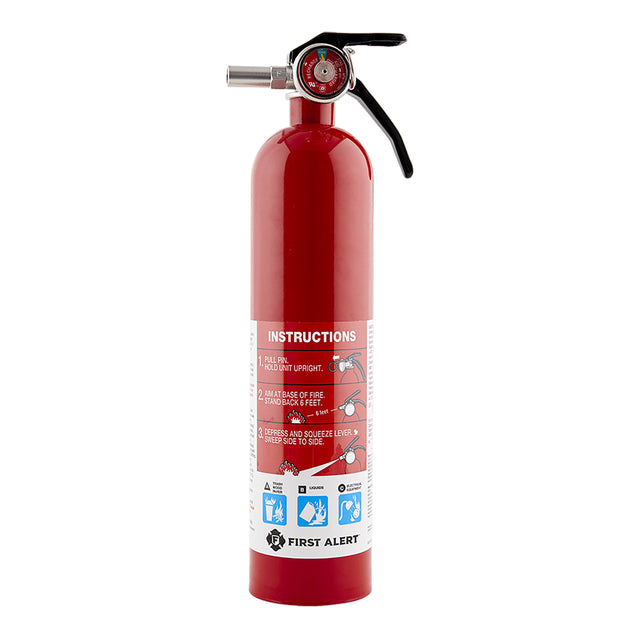 ProdImg;FE1A10GR-H2;Home1_FE1A10GR_Angle_900x900px.jpg;Red Fire Extinguisher front view