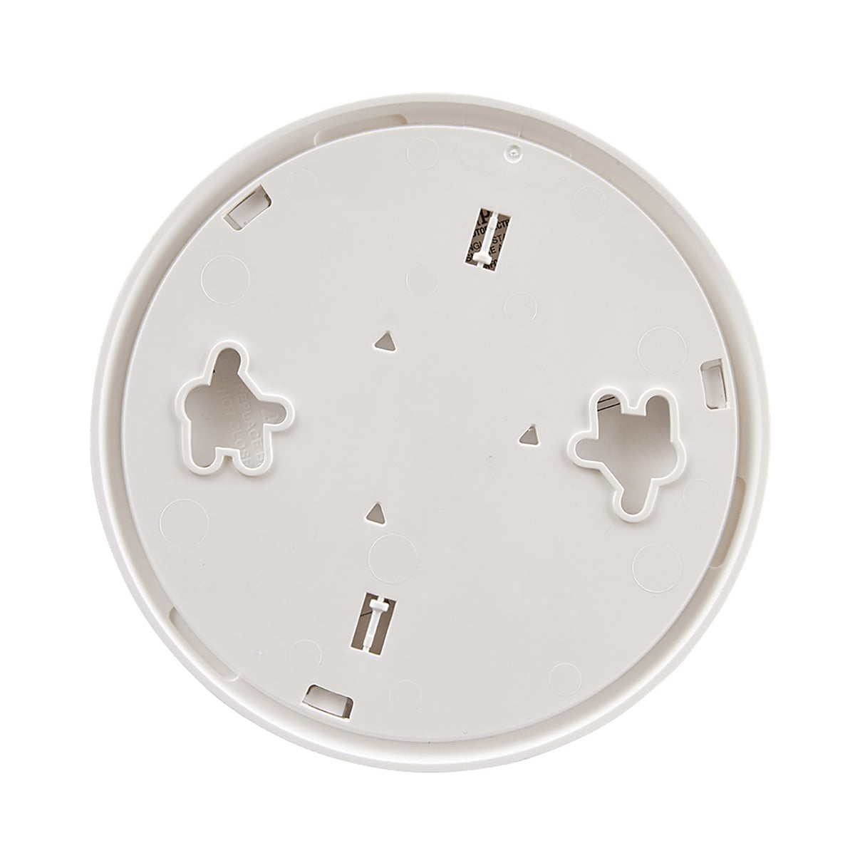 PR700 Slim Battery Operated Photoelectric Smoke Alarm - Back