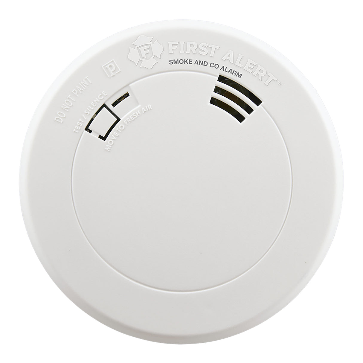Combination Smoke and CO Alarm front view