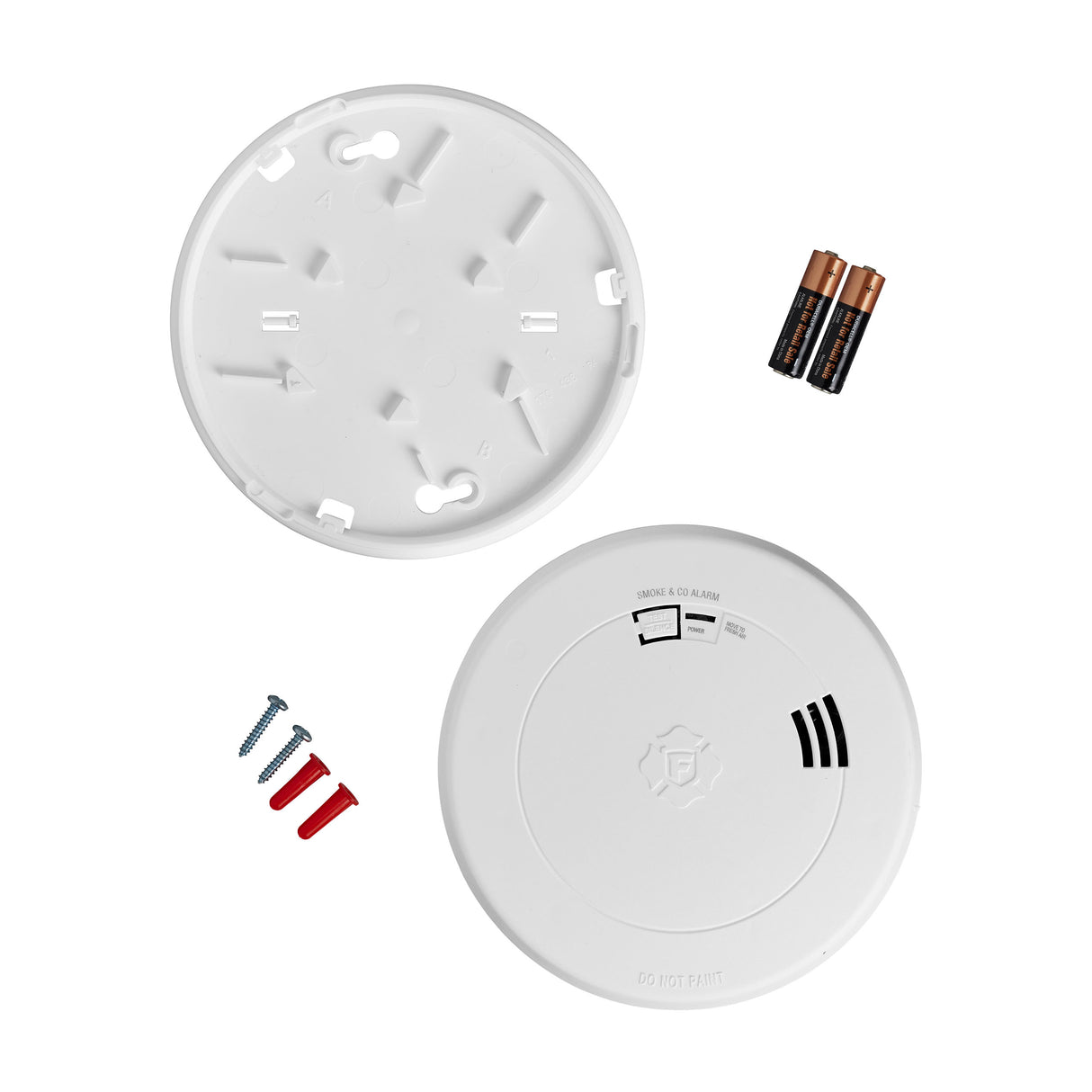 Combo Smoke and CO alarm w/Voice Warning and Location