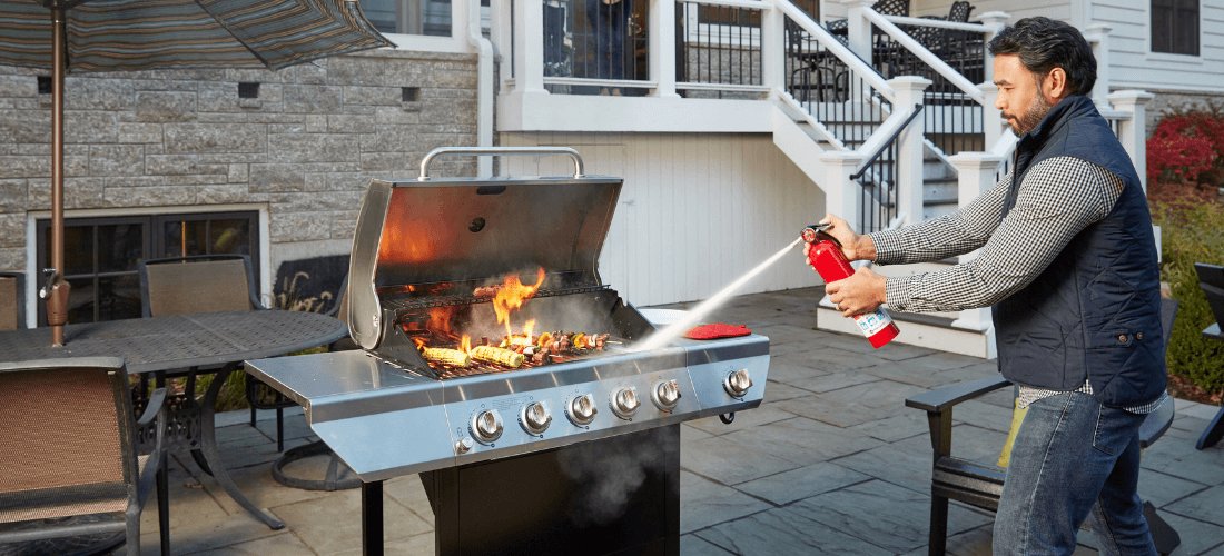 How To Put Out A Grill Fire