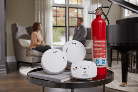Where to Place Smoke Alarms, CO Detectors and Fire Extinguishers in Your Home