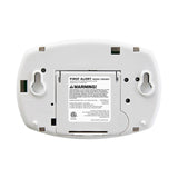 Back of CO3-B01 CO Alarm