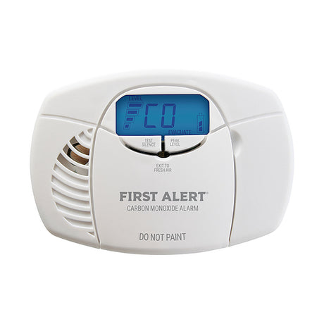 SkuImg;CO3-B01D-T;CO3-B01D-c1-6.jpg;Front Facing white CO3-B01D CO Alarm with display