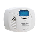 Facing Right white CO3-B01D CO alarm with display