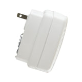 Carbon Monoxide Alarm side view with plug in