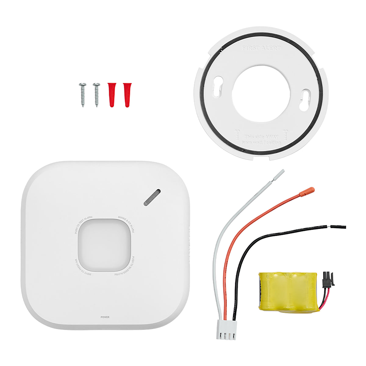 Accessories of Hardwired Smart Smoke and CO Alarm