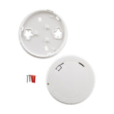 Smoke Alarm with mounting plate, screws and anchors