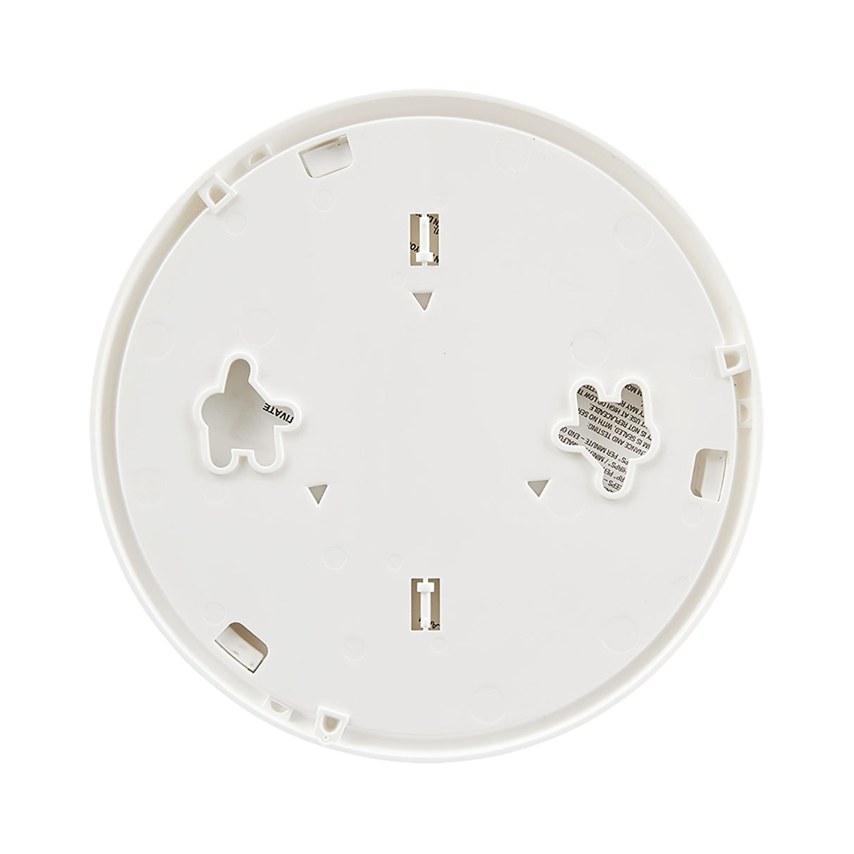 PRC710 10-Year Battery Combination Smoke and Carbon Monoxide Alarm - Back