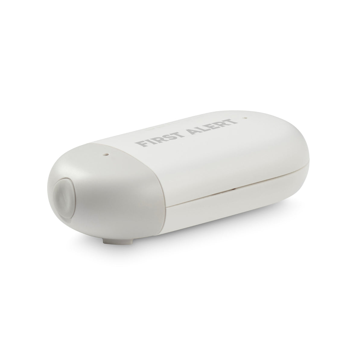 Water Leak and Freeze Detector at an angle