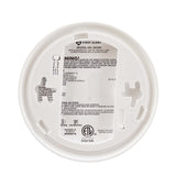 Smoke Alarm back view
