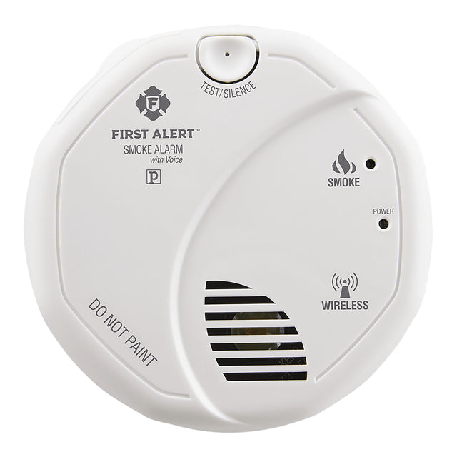 ProdImg;SA511;SA511B_Front_900x900px.jpg;SA511B Interconnected Wireless Smoke Alarm with Voice Location - Front