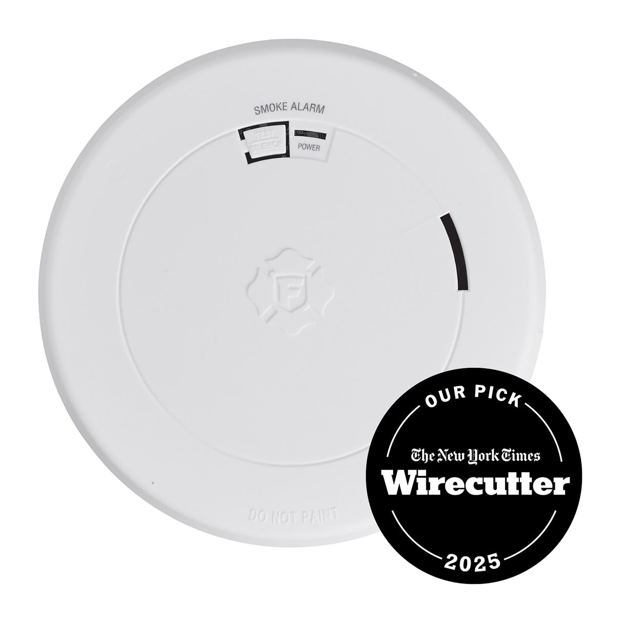 Slim Profile Smoke Alarm with Wirecutter 2025 Award
