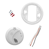 Hardwire Smoke and CO Alarm with 10-Year Battery Backup and Voice Alert