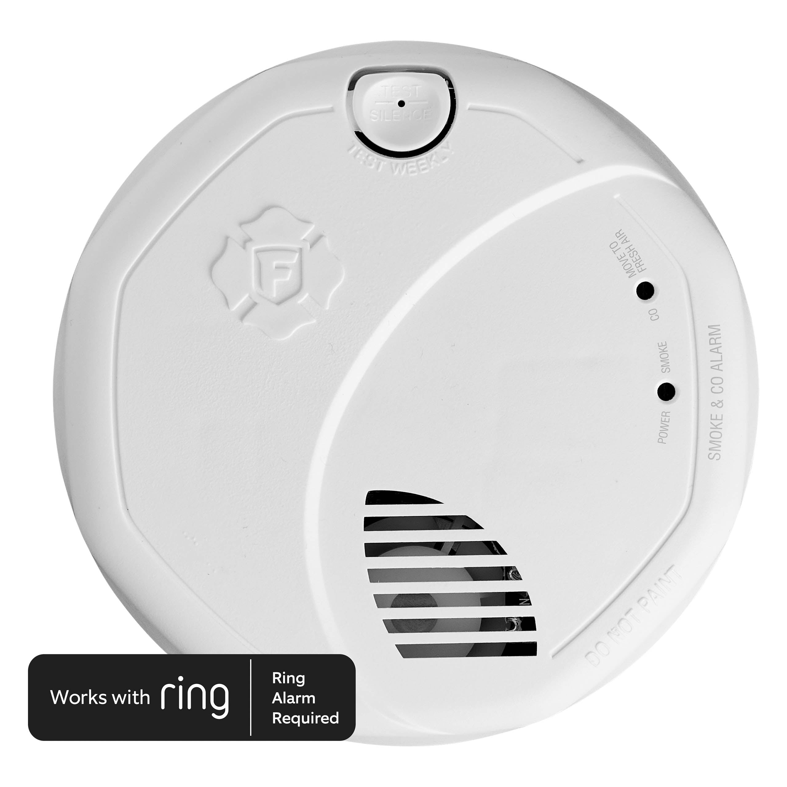 まめページ Z-WAVE Plus Smart Smoke & CO Alarm - Ring Compatible | SMCO410