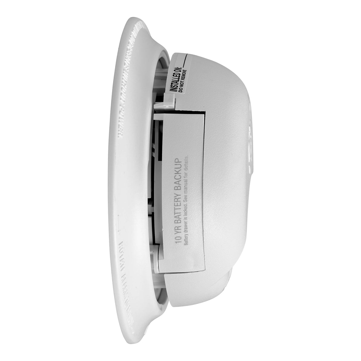 Smoke Alarm side view