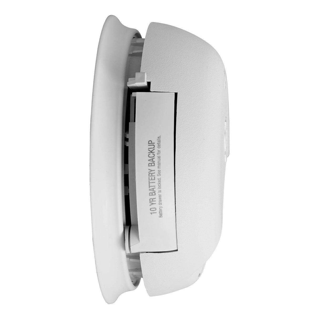 Smoke and CO Alarm Side view