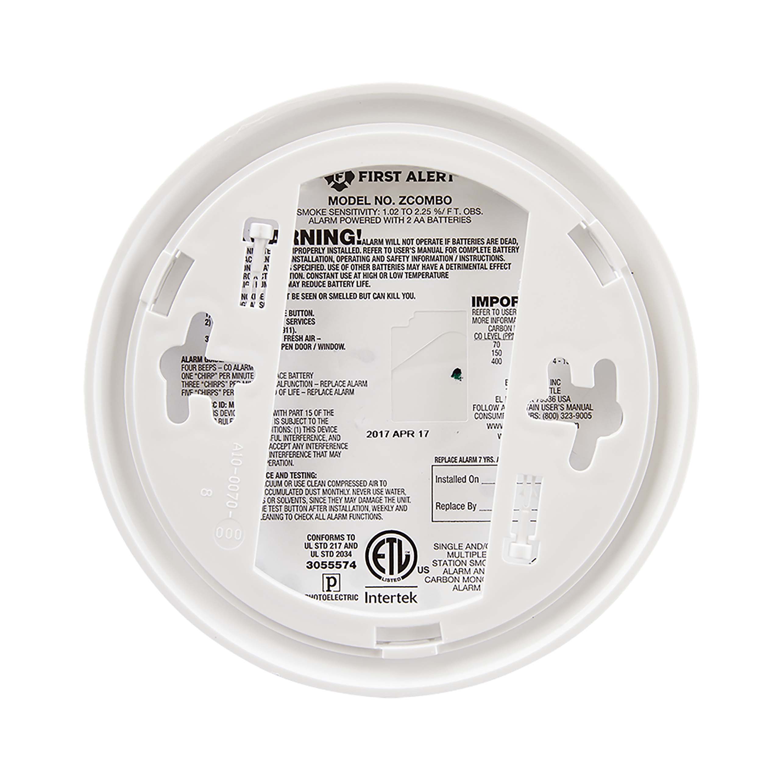 BLOW ONE'S COOL 10'LP/FIRST ALERT 12'LP他 Wireless Smoke and Carbon Monoxide Alarm Works with Z-Wave